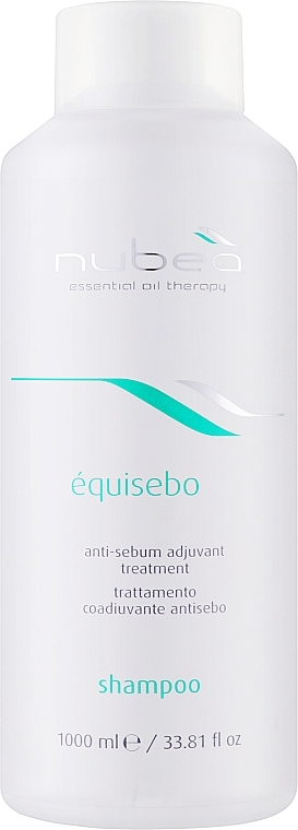 Себорегулюючий шампунь для волосся - Nubea Equisebo Anti-Sebum Adjuvant Shampoo — фото N3