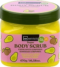 Сахарный скраб для тела - IDC Institute Sugar Body Scrub Avocando & Jojoba — фото N1