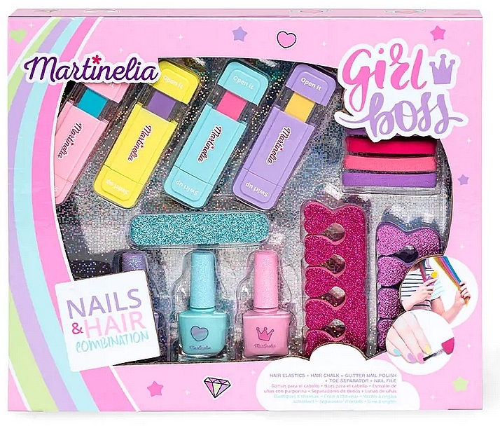 Набір - Martinelia Little Unicorn Watch & Manicure Set — фото N1