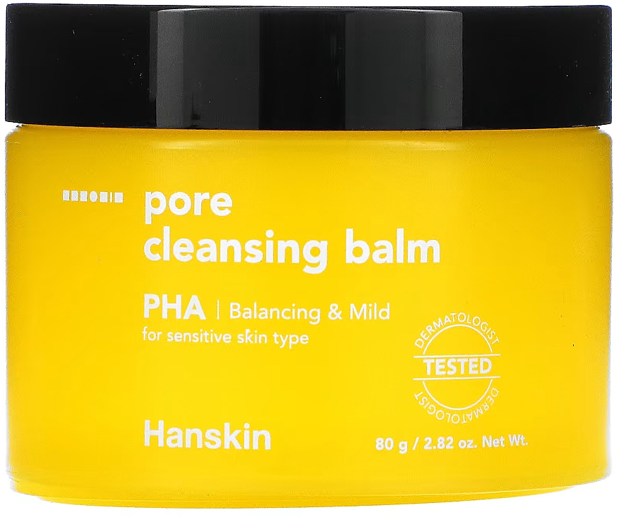 Очищувальний бальзам для чутливої шкіри - Hanskin Pore Cleansing Balm PHA — фото N1