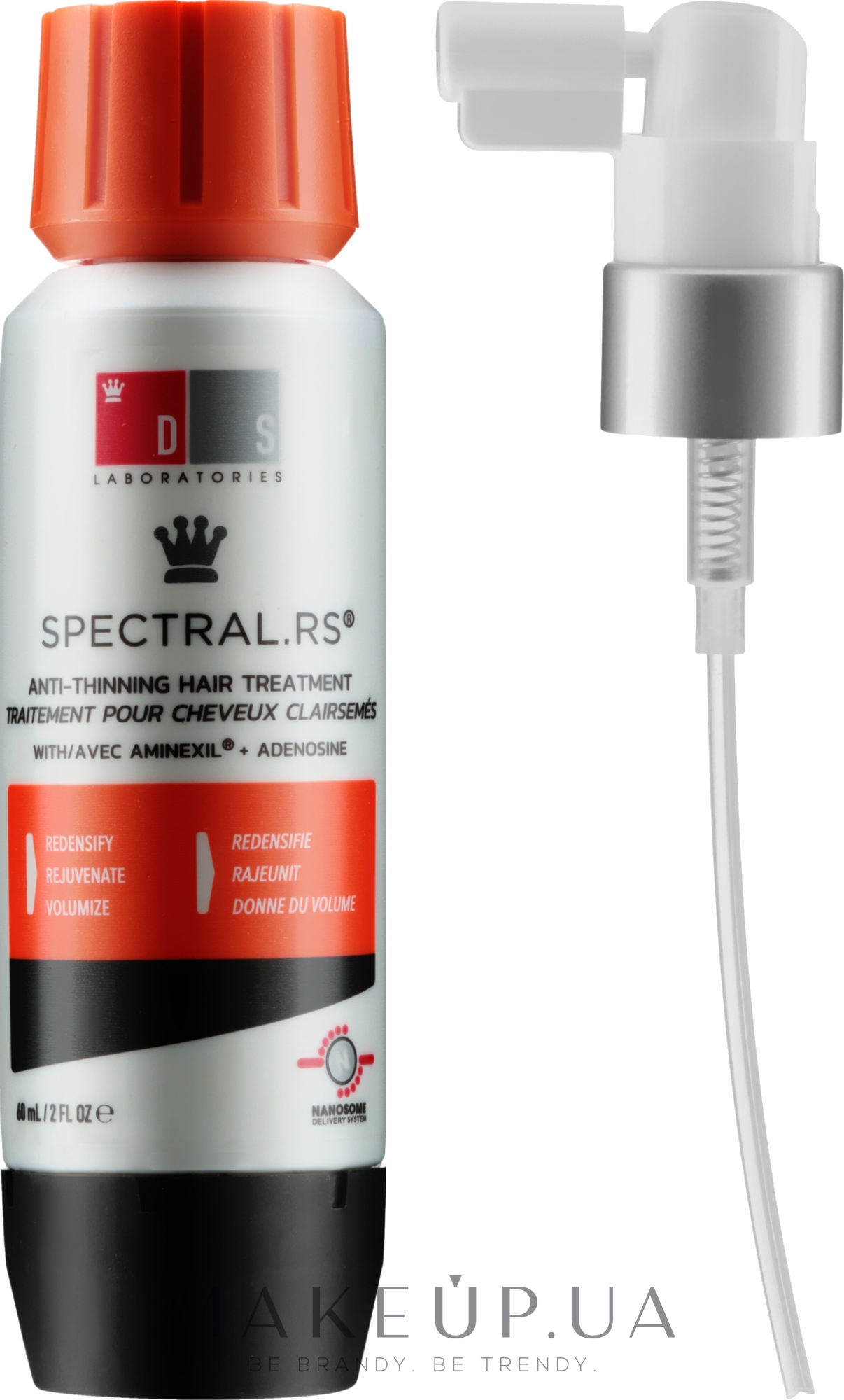 Лосьон для роста и укрепления волос - DS Laboratories Spectral.RS Anti-Thinning Hair Treatment — фото 60ml