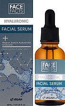 Гіалуронова зволожувальна сироватка для обличчя - Face Facts Hyaluronic Hydrating Facial Serum — фото N2