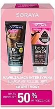 Духи, Парфюмерия, косметика Набор - Soraya Body Diet 24 (b/ser/200ml + b/n/conc/200ml)