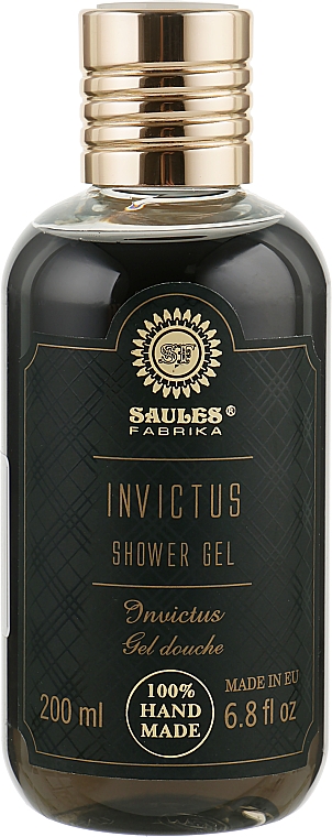 Гель для душа "Инвиктус" - Saules Fabrika Invictus Shower Gel