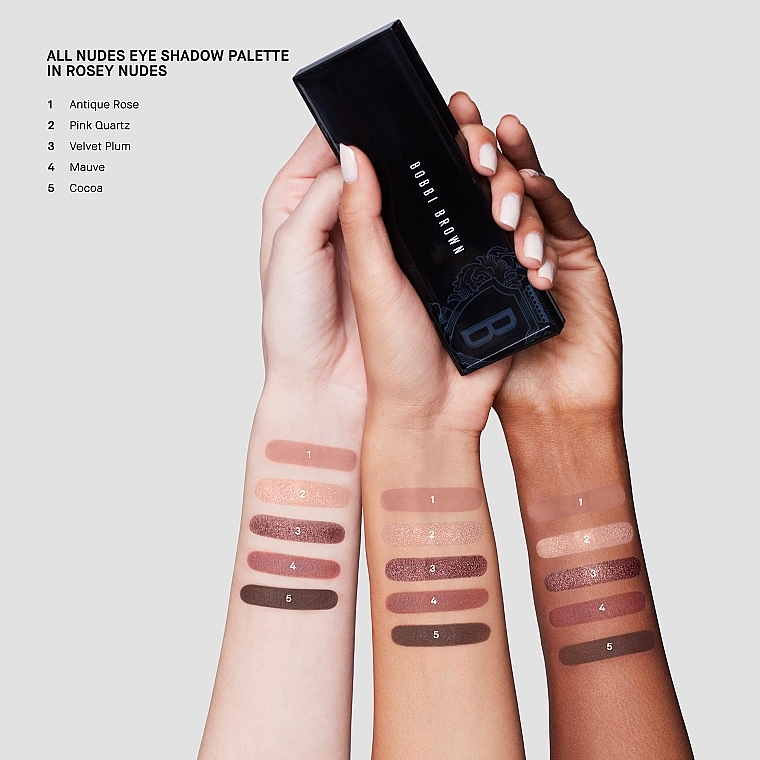 Палетка теней для век - Bobbi Brown Bare Nudes Eye Shadow Palette — фото N3