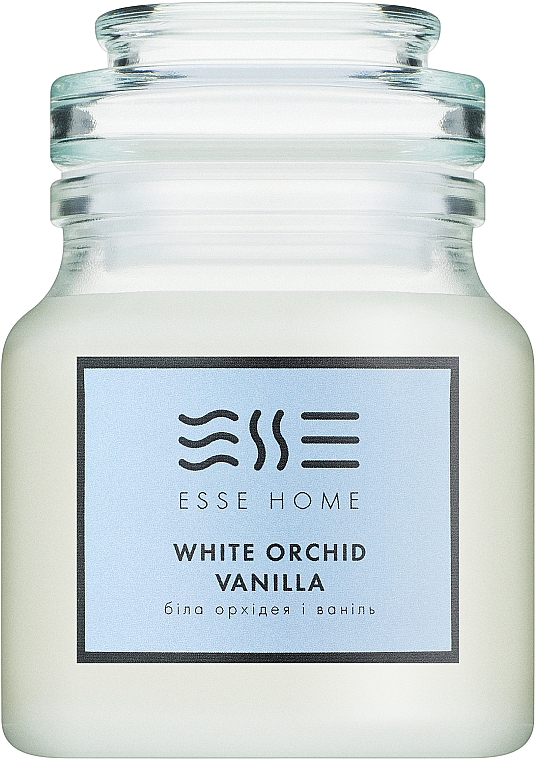 Esse Home White Orchid Vanilla - Ароматическая свеча — фото N3