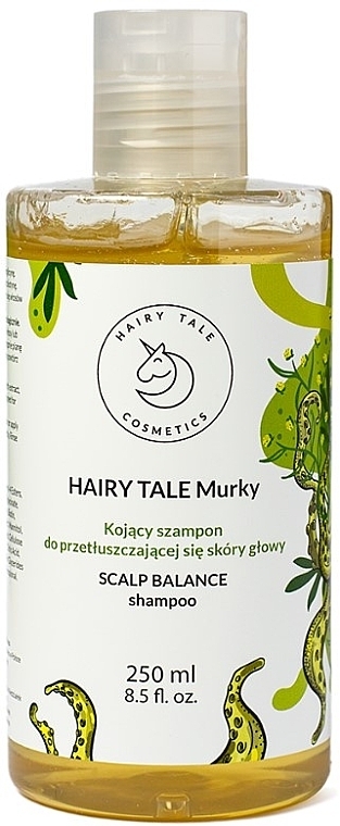 Заспокійливий шампунь для жирної шкіри голови - Hairy Tale Murky — фото N1