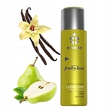 Лубрикант "Ваниль и груша" - Swede Fruity Love Lubricant Vanilla Gold Pear — фото N2