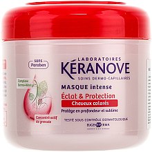 Парфумерія, косметика УЦІНКА! Маска для фарбованого волосся - Eugene Perma Keranove Laboratoires Masque Eclat et Protection Cheveux Colores *