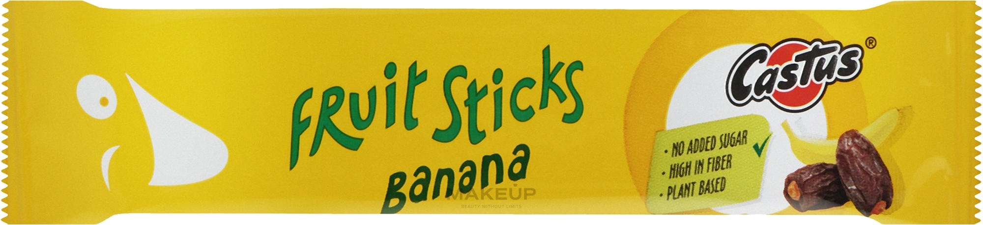 Фруктовый батончик на финиковой основе со вкусом банана - Castus — фото 20g