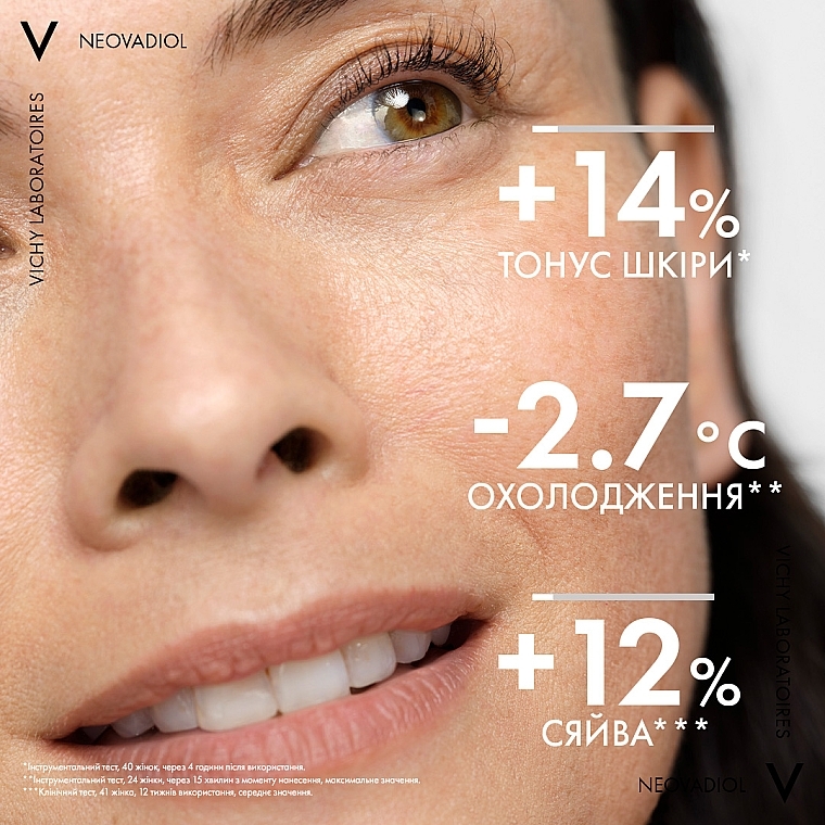 Нічний антивіковий крем з охолоджуючим ефектом для збільшення щільності та відновлення тонусу шкіри обличчя - Vichy Neovadiol Redensifying Revitalizing Night Cream — фото N6