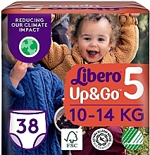 Парфумерія, косметика Підгузки-трусики Up&Go 5 (10-14 кг), 38 шт. - Libero