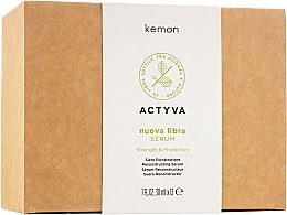 Відновлювальна сироватка для волосся - Kemon Actyva Nuova Fiber Serum — фото N1