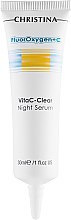 Духи, Парфюмерия, косметика Ночная осветляющая сыворотка - Christina FluorOxygen+C Vita C-Clear Night Serum