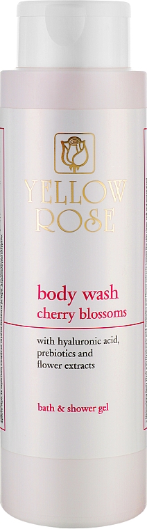 Гель для душа - Yellow Rose Body Wash Cherry Blossom — фото N1
