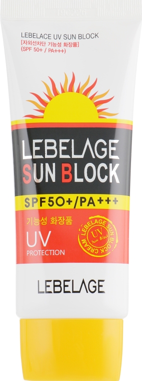 Крем солнцезащитный - Lebelage UV Sun Block Cream SPF50+ — фото N4