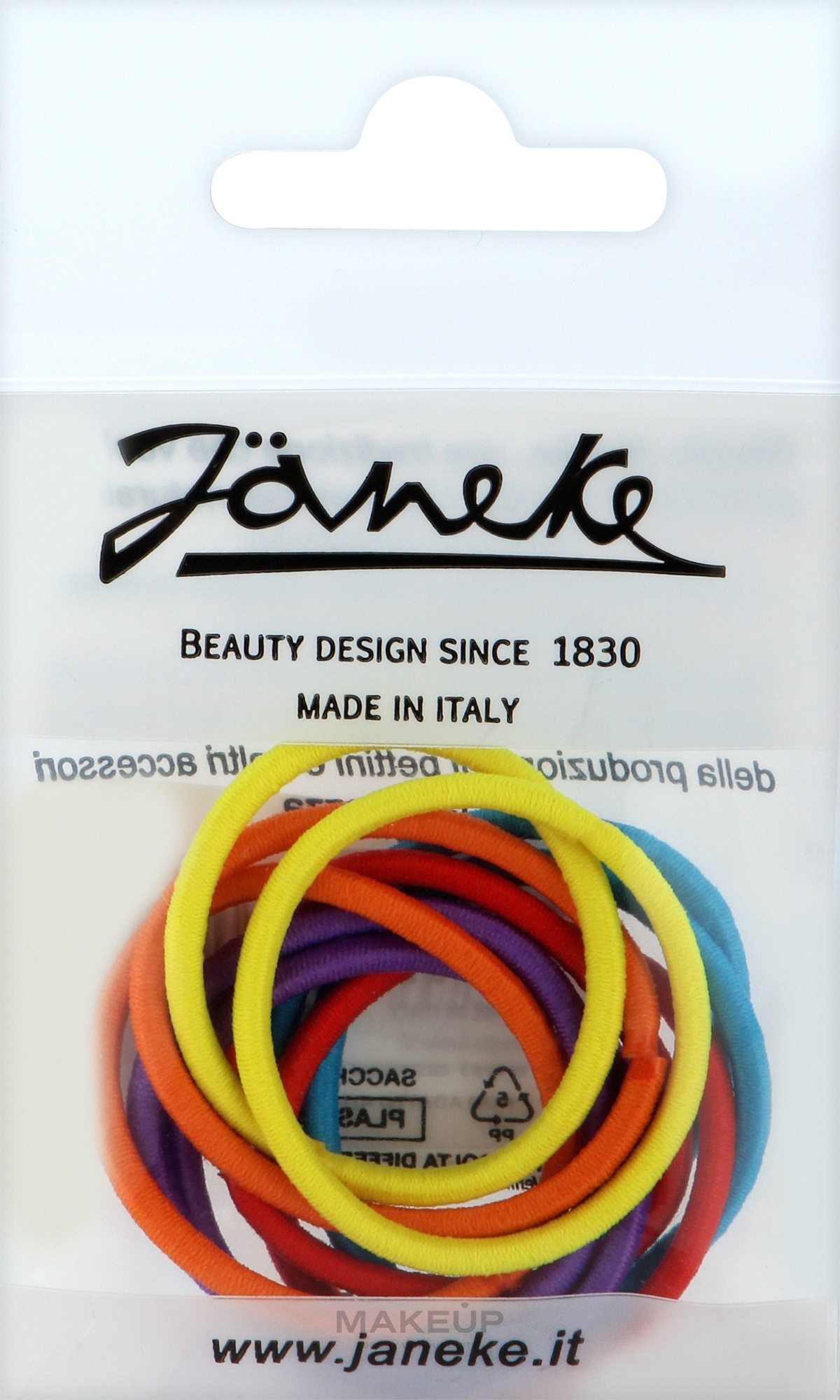 Резинки для волос, 10 шт., разноцветные - Janeke — фото 10шт