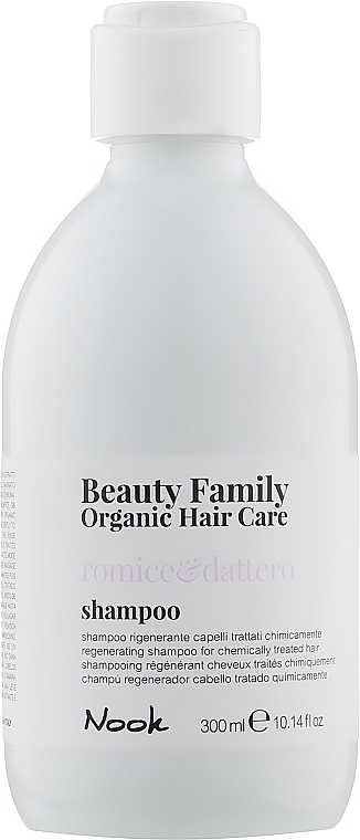 Шампунь для окрашенных и поврежденных волос - Nook Beauty Family Organic Hair Care