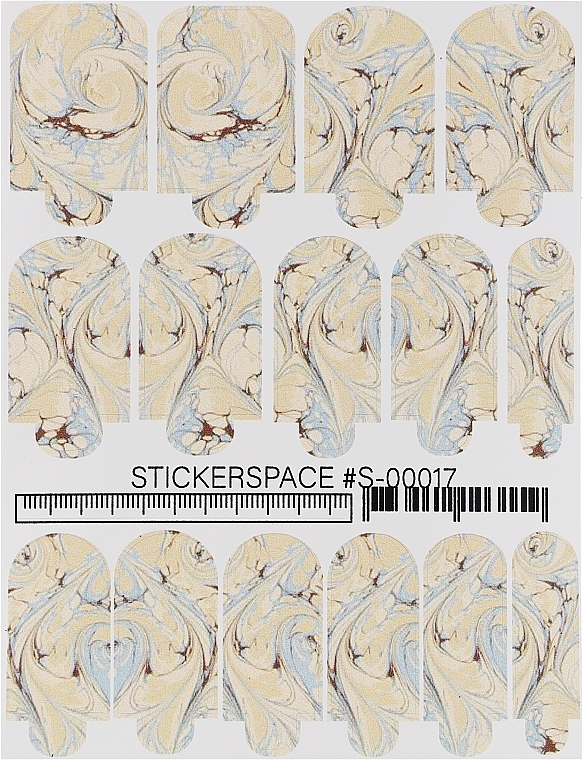 Дизайнерские наклейки для ногтей "Wraps S-00017" - StickersSpace — фото N1