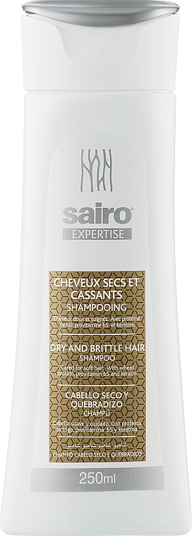 Шампунь для сухих и поврежденных волос - Sairo Expertise Dry And Brittle Hair Shampoo 