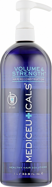 Реконструктом для тонкого, пошкодженого і ослабленого волосся - Mediceuticals Healthy Hair Solutions Volume&Strength — фото N5