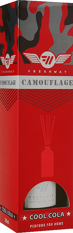 Аромадиффузор для дома "Прохладная кола" - Fresh Way Camouflage Cool Cola — фото N1