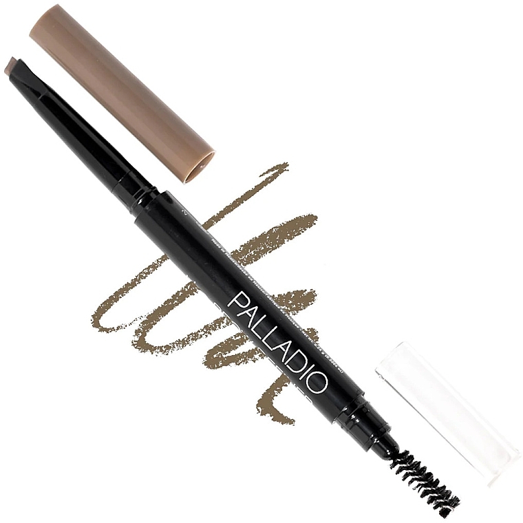 Карандаш для бровей - Palladio Brow Definer Retractable Eyebrow Pencil — фото N1