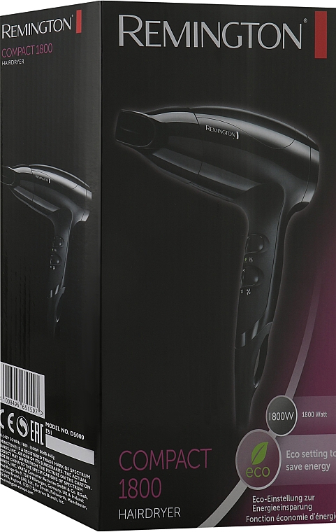 Фен для волос - Remington D5000 Compact — фото N2
