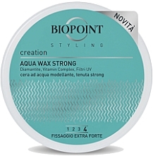 Віск для волосся "Strong" - Biopoint Styling Aqua Wax — фото N1
