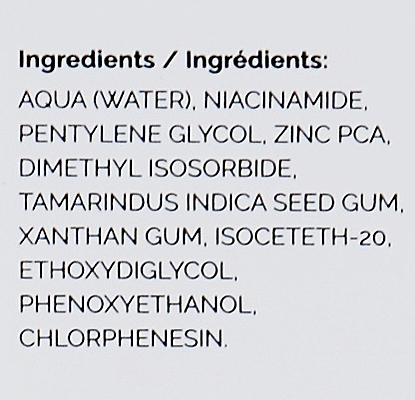 Сыворотка для лица с ниацинамидом и цинком - The Ordinary Niacinamide 10% + Zinc PCA 1% — фото N6