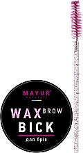 Духи, Парфюмерия, косметика Воск для бровей с аргановым маслом - Mayur Wax Brow Styling
