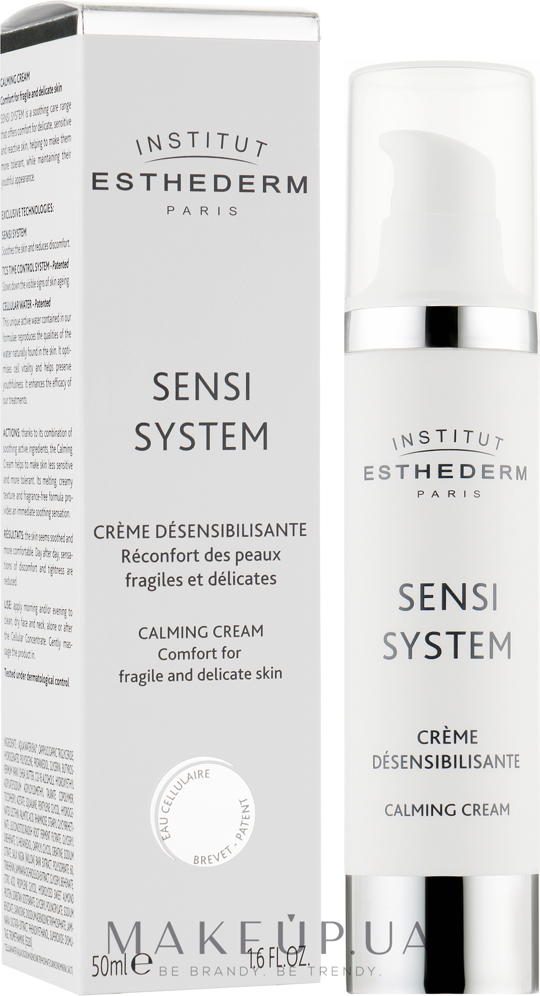 Крем для обличчя, заспокійливий - Institut Esthederm Sensi System Calming Cream — фото 50ml
