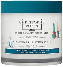 Парфумерія, косметика Очищувальний скраб для шкіри голови - Christophe Robin Cleansing Purifying Scrub With Sea Salt