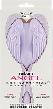 Щітка для волосся, бузково-сіра - Tangle Angel Re:Born Lilac — фото N4