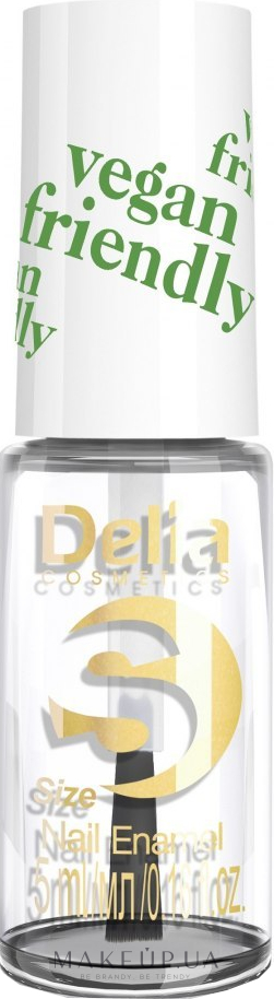 Лак для ногтей - Delia Cosmetics S-Size Vegan Friendly Nail Enamel — фото 200