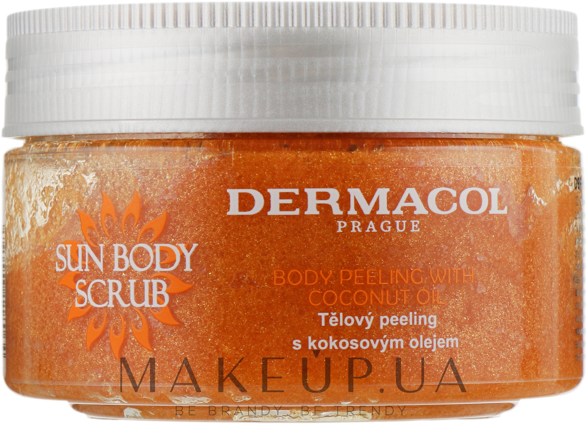 Скраб для тела с кокосовым маслом - Dermacol Sun Body Scrub — фото 200g