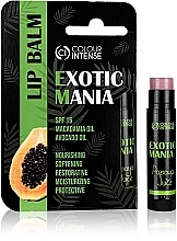 Бальзам для губ "Exotic Mania" з ароматом папайї - Colour Intense Lip Balm — фото N1