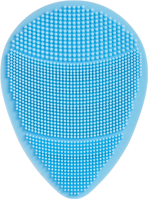Силиконовый спонж для умывания, PF-54, темно-голубой - Puffic Fashion — фото N1