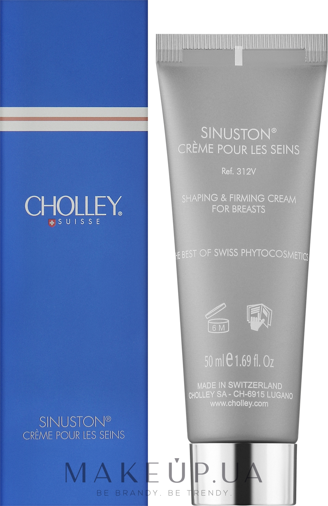 Крем для шкіри грудей, шиї та зони декольте - Cholley Sinuston Creme Pour Les Seins Suractivee — фото 50ml