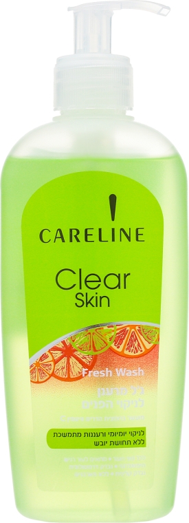 Освіжальний гель для очищення обличчя - Careline Clear Skin Fresh Wash — фото N1