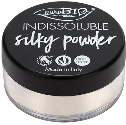 Шелковая пудра для лица - PuroBio Cosmetics Indissoluble Silky Powder