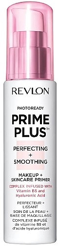 Праймер для обличчя - Revlon Photoready PRIME PLUS Perfecting + Smoothing  Makeup Skincare Primer — фото N1