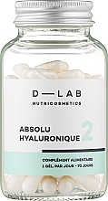 Пищевая добавка "Гиалуроновая кислота" - D-Lab Nutricosmetics Pure Hyaluronic — фото N1