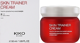 Увлажняющий крем для лица - Kiko Milano Skin Trainer Youth-Generating Moisturizer Cream — фото N2