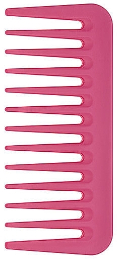 Гребінь 82871 із широкими зубцями, рожевий - Janeke Mini Supercomb Wide Teeth Pink Fluo — фото N1