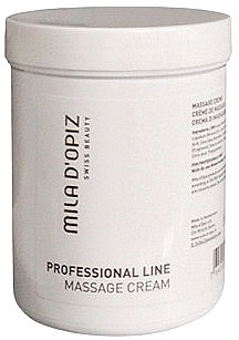 Масажний крем - Mila D’Opiz Professional Massage Cream — фото N1