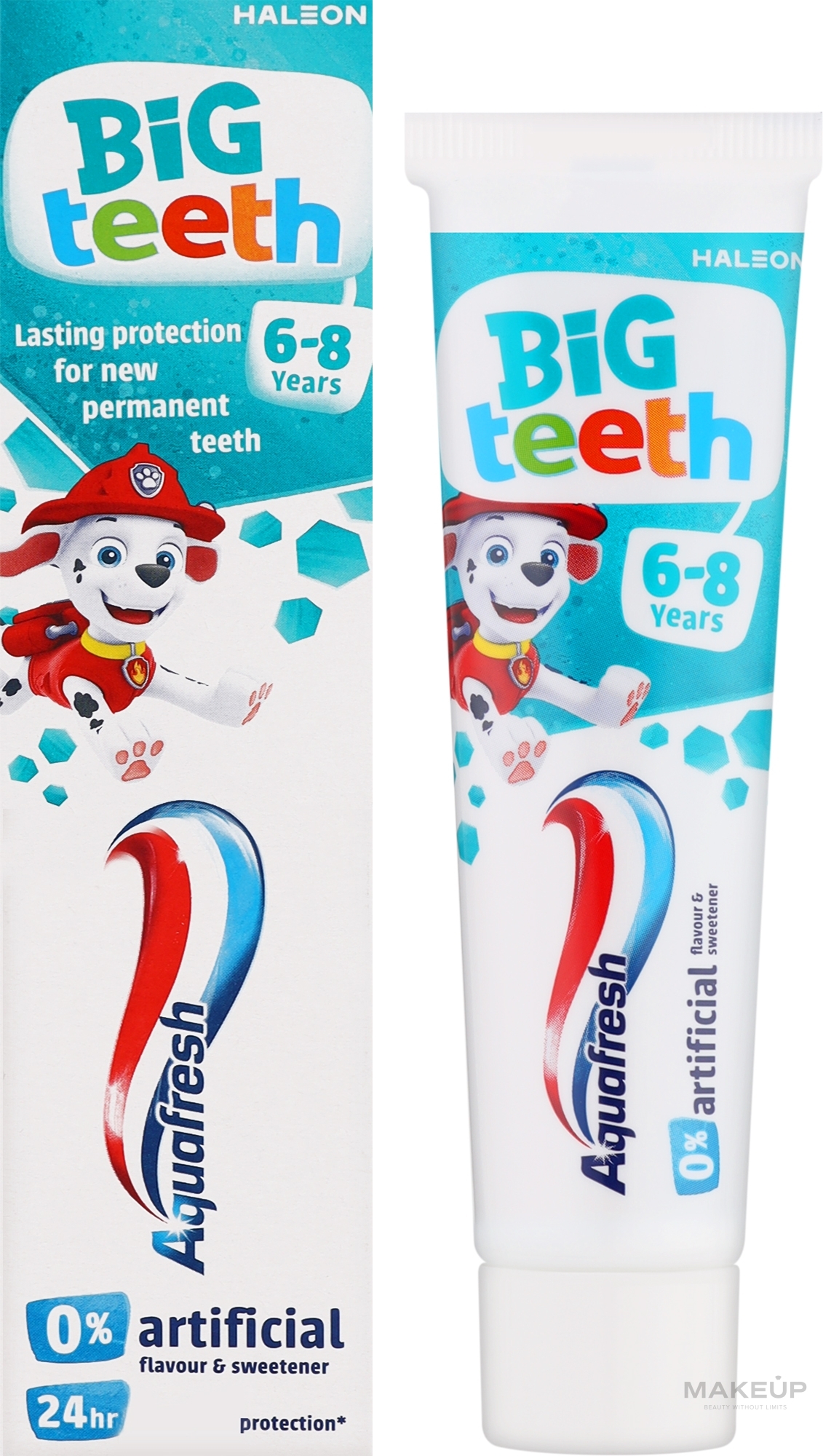 Зубна паста для дітей - Aquafresh Big Teeth Paw Patrol — фото 50ml