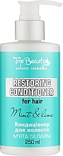 Кондиционер для волос "Мята и лайм" - Top Beauty Restoring Conditioner For Hair Mint And Lime — фото N1