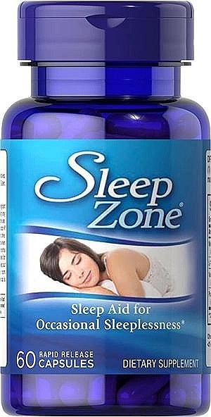 Харчова добавка "Комплекс для сну" - Puritan's Pride Sleep Zone — фото N1