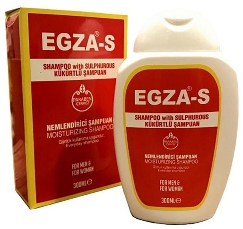 Шампунь проти лупи - Ezga Moisturizing Shampoo — фото N2